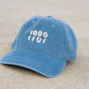 Denim Hat Gift for Switie Denim Hat for Gift 1989 Denim Hat Taylors Version Gift Hat
