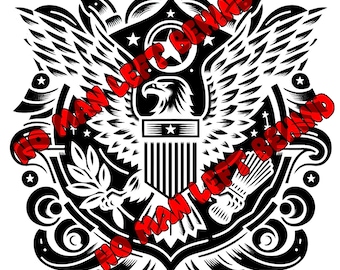 USA Seal Example Svg/Png/DXF - Patriotic Cricut & DIY Laser Cut Digital Download