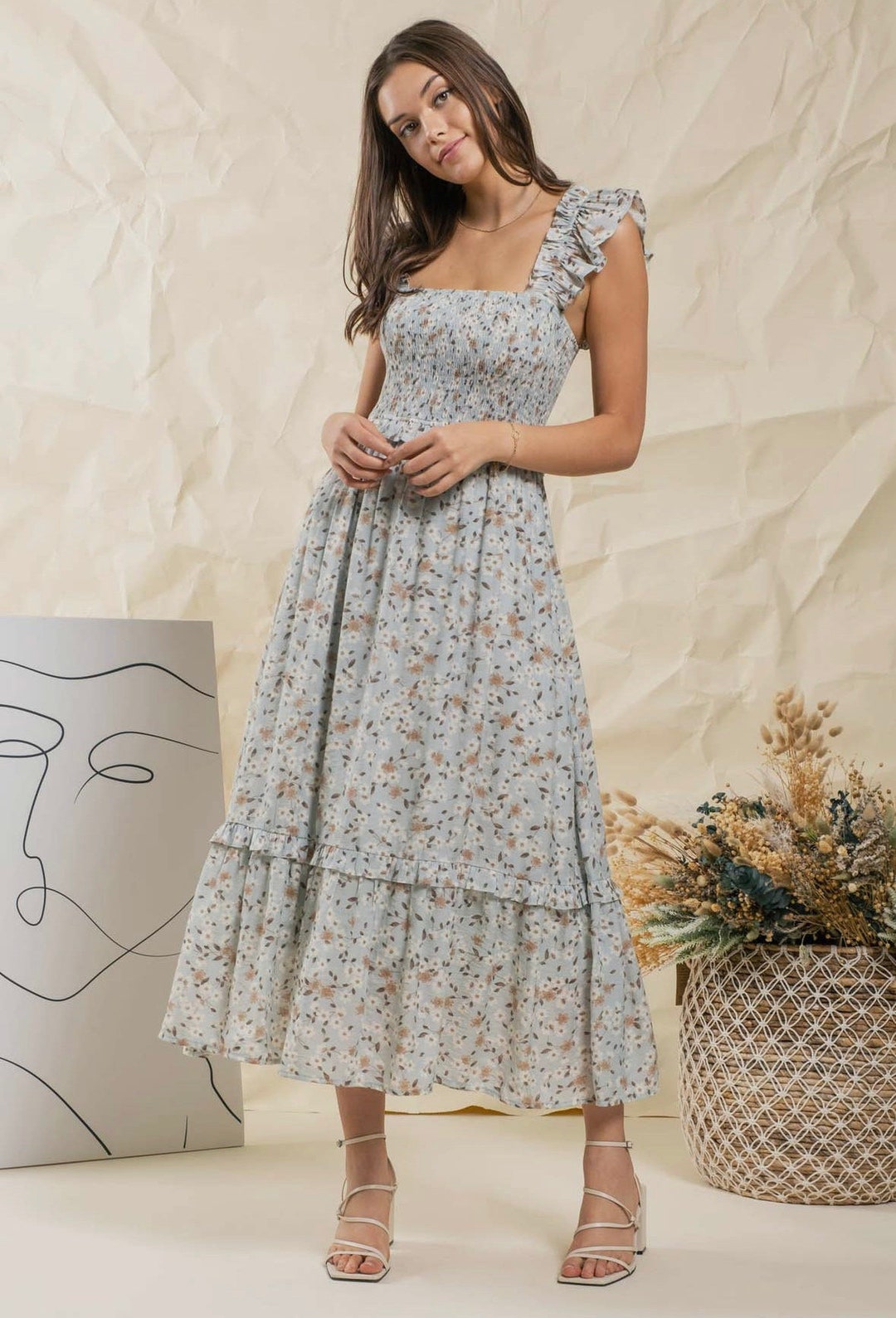 Blu Pepper Dress Etsy