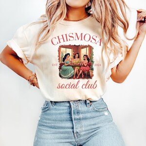 Funny Latina Shirt, Chismosa Shirt, Latina Graphic Tee, Spanglish Shirt, Mexican Girl Tee, Social Club Shirt, Brunch Outfit bild 2