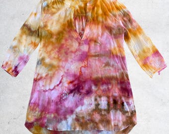 Pink and Orange Sorbet Sunset Summer Beach Shirt