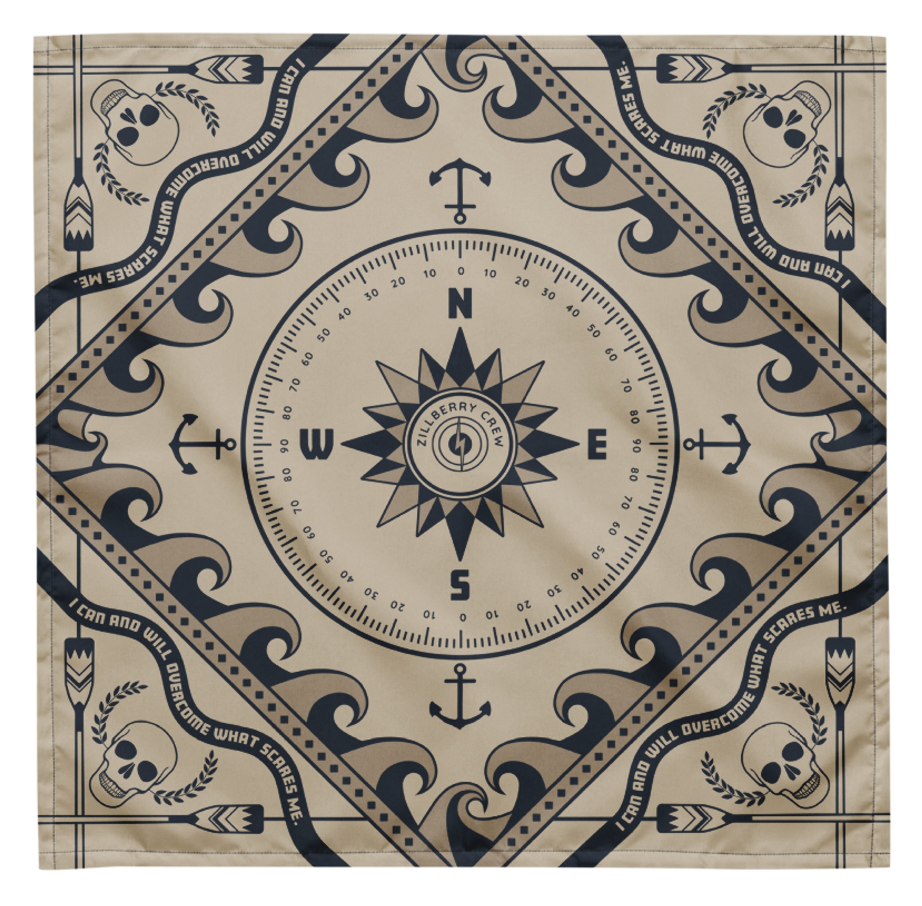 OCEAN POP STRIPE BANDANA