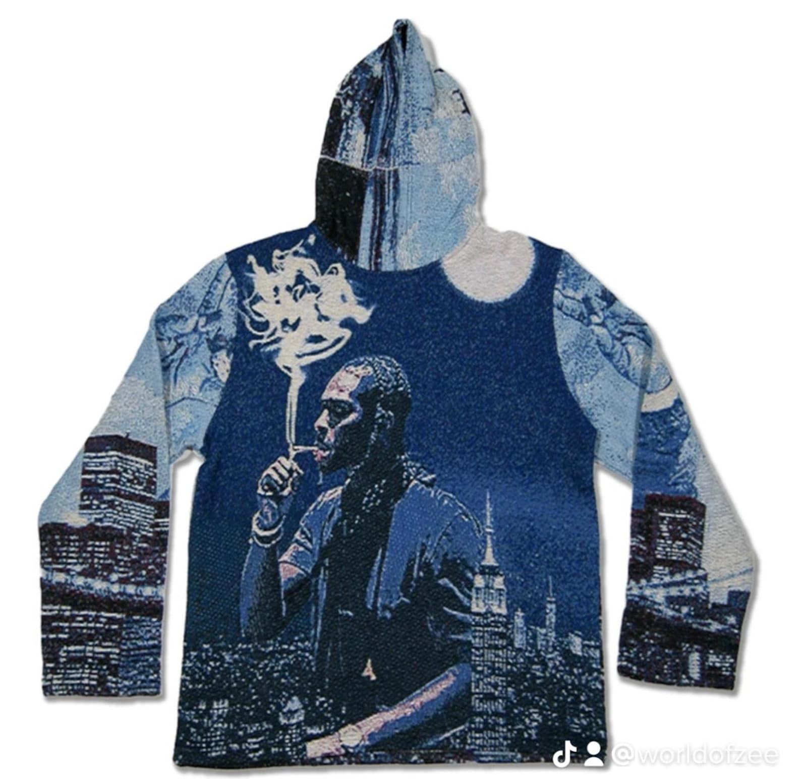 Custom Tapestry Hoodies Etsy