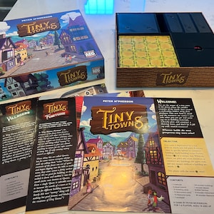 Tiny Towns - Game Box Organizer (Digital Files only, no print/ship/delivery)