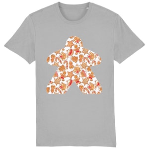 Weihnachten Lebkuchen Meeple T-Shirt, Brettspiele, Meeples, Kunst, Tabletop, Gaming, Dnd, Geek, Würfel, Komödie, Tees, Lustig, Top, Cool, Karten,