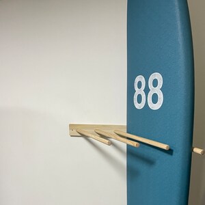 InvisaRack– Vertical Surfboard Rack By Fin | Hang Surfboard By Fin | Mount Surfboard By Fin | Vertical Surfboard Mount By Fin | Futures FCS2