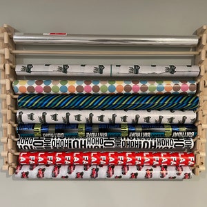 Vinyl Roll Holder, 25 Rolls, Vinyl Roll Storage, Vinyl Roll