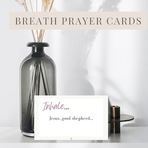 21 Breath Prayer Cards | Digital Download