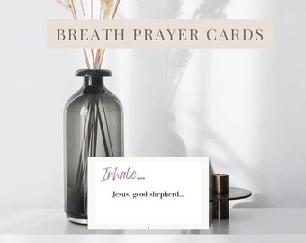 21 Breath Prayer Cards | Digital Download