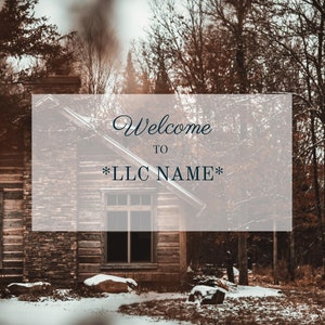 Airbnb Welcome Book Template