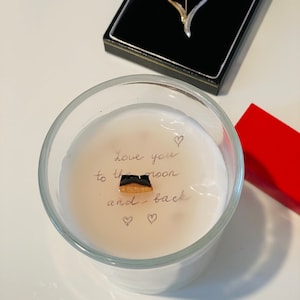 Messaggio nascosto /Candele / cruelty free / fatto a mano / profumato / regalo per i propri cari / sorpresa / personalizzato / regalo premuroso / regalo