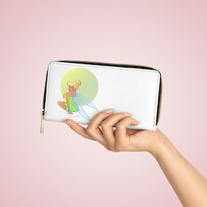 Campanilla, Peter Pan, Disney Zipper Wallet - Disney Wallet, Regalo, Regalo San Valentín, Disney Gift