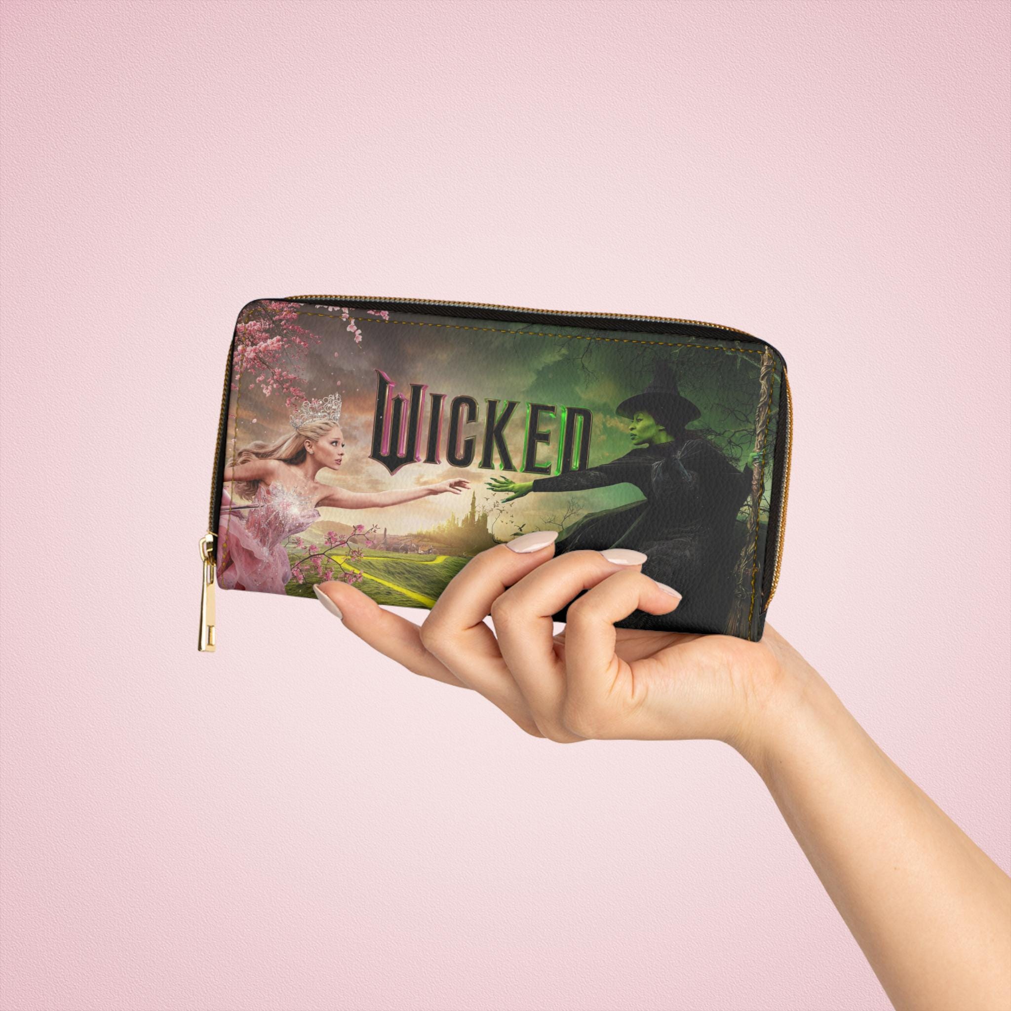 Wicked Wallet Wicked Glinda & Elphaba Faux Leather Wallet - Etsy