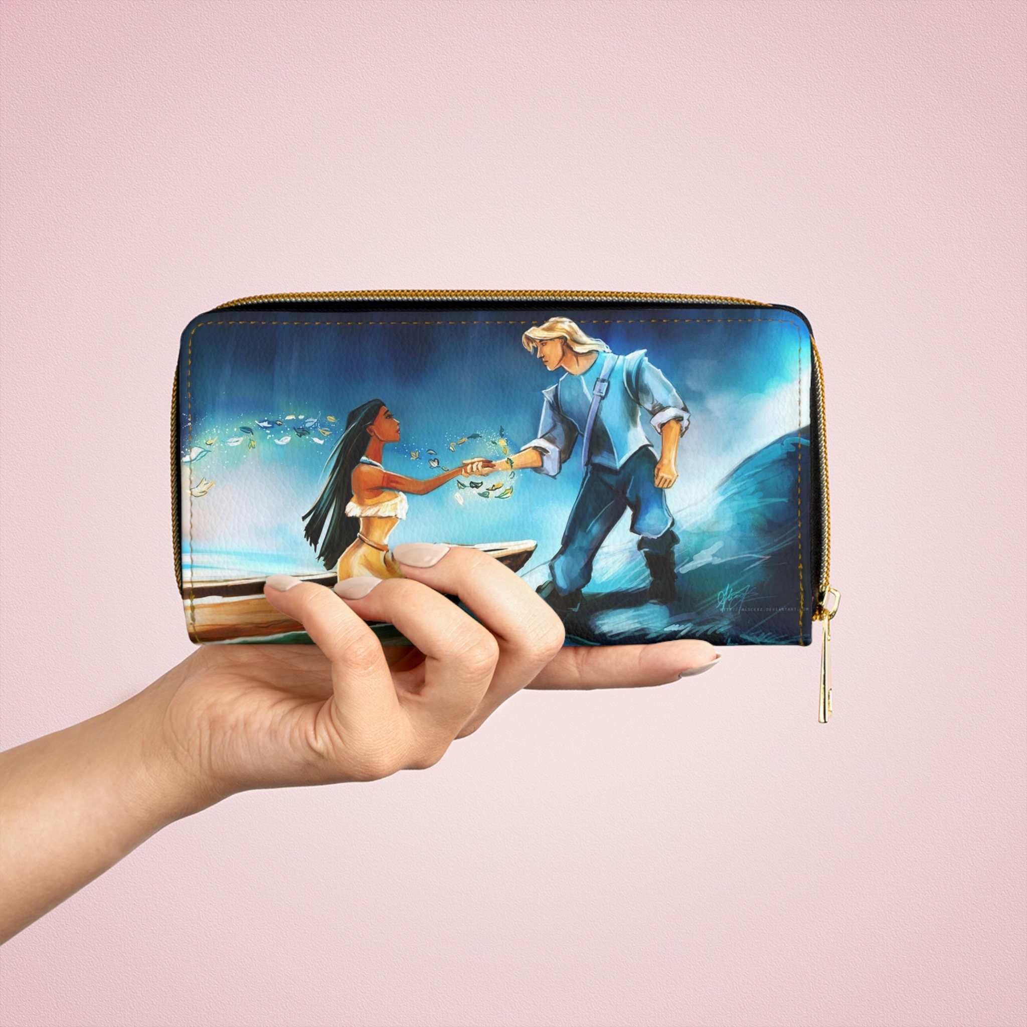 Pocahontas wallet Etsy