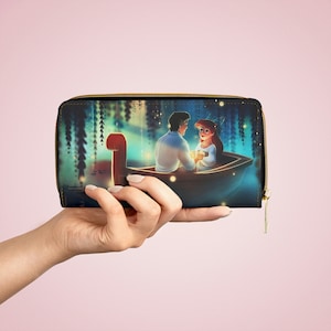 Ariel y Eric, La Sirenita, Kiss the Girl, Disney Zipper Wallet - Disney Wallet, Regalo, Regalo San Valentín, Regalo Disney, Regalos para Él