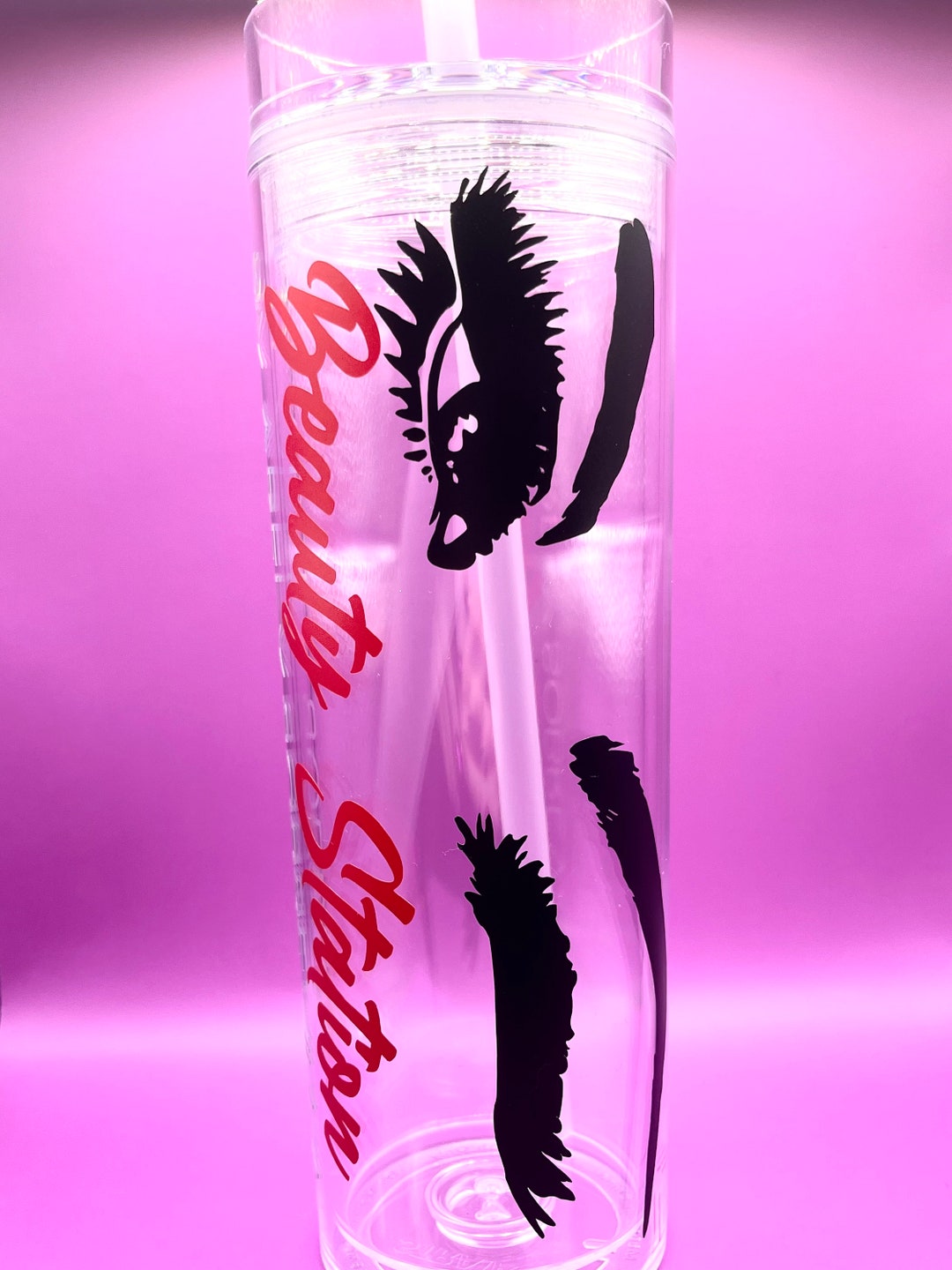 Personalized Tumbler, Logo Design, Custom Order, Skinny Tumbler