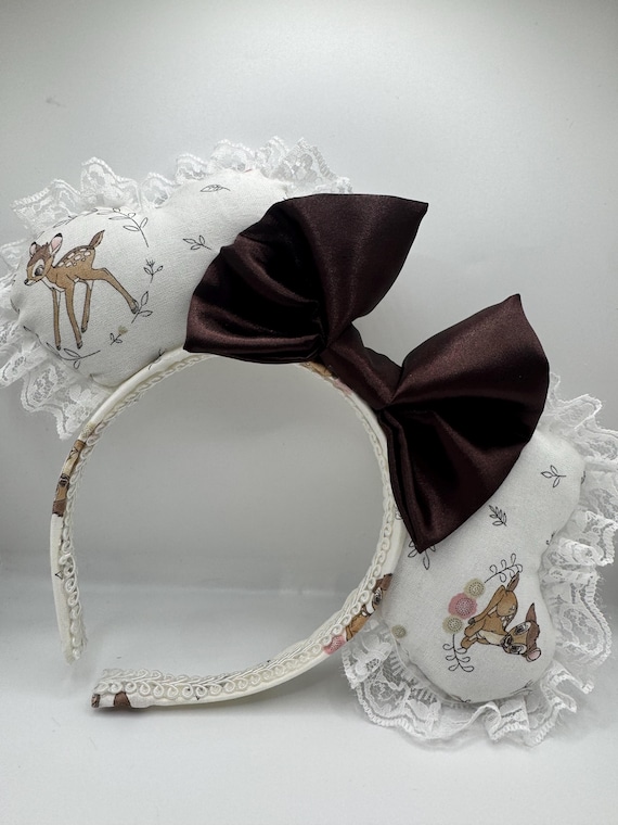 Disney Bambi Rhinestone Ears ✨ NWT Bambi Mickey Ears, Bambi Sequin, Disney Mouse Ears, Adult  main image 3