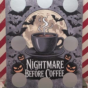 HalloThanksMas 2026 Savings Scratch Off | Scratch and Save Savings Challenge | Scratch Off Card | Savings Challenge | Double Sided