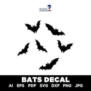 Bats SVG, Halloween SVG, Halloween Decors svg, Halloween Bat svg, Halloween Design svg, Party Decors svg, Halloween Vibes, Bats for the Wall