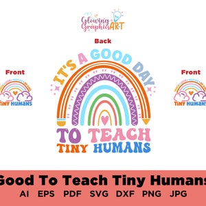 C’est une bonne journée pour enseigner aux petits humains Chemise d’enseignant Svg Png, Teach Love Inspire Png Svg, Appréciation de l’enseignant, Sweat-shirt à capuche de l’enseignant Svg