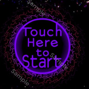Touch to start photobooth animation