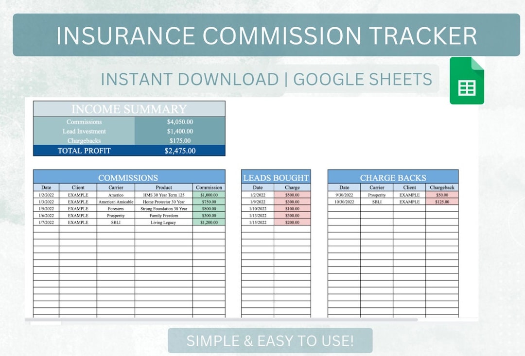 Sales Tracker For Insurance Agents Track Commission And Expenses Track sales-tracker-for-insurance-agents-track-commission-and-expenses-track