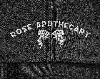 Cappellino in twill di cotone vintage Rose Apothecary Creek
