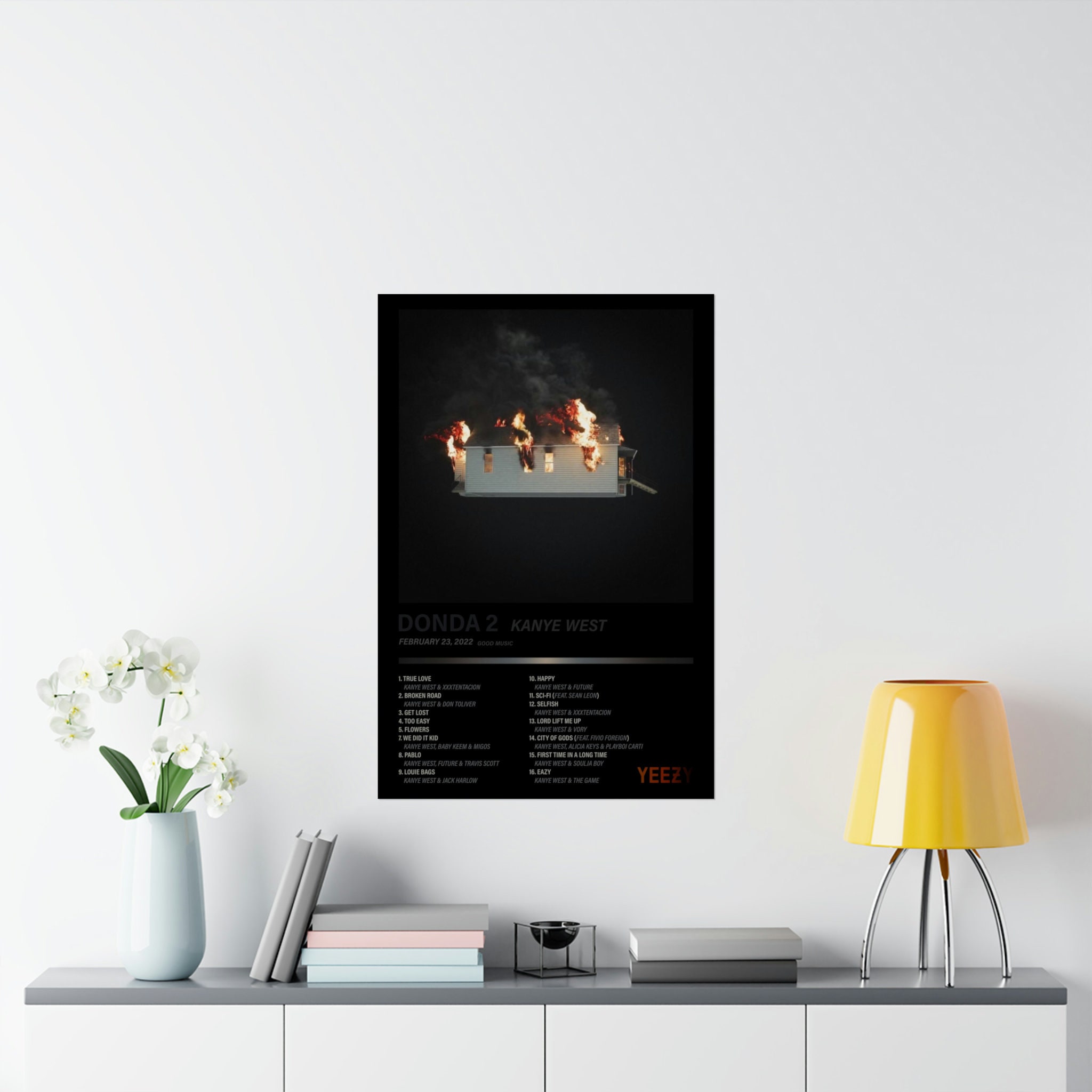 Kanye West Donda 2 album Poster - Etsy