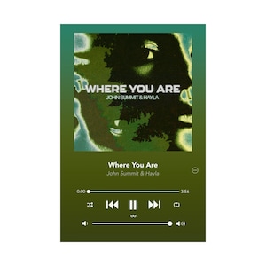 John Summit & Hayla - Where You Are (Song Poster)