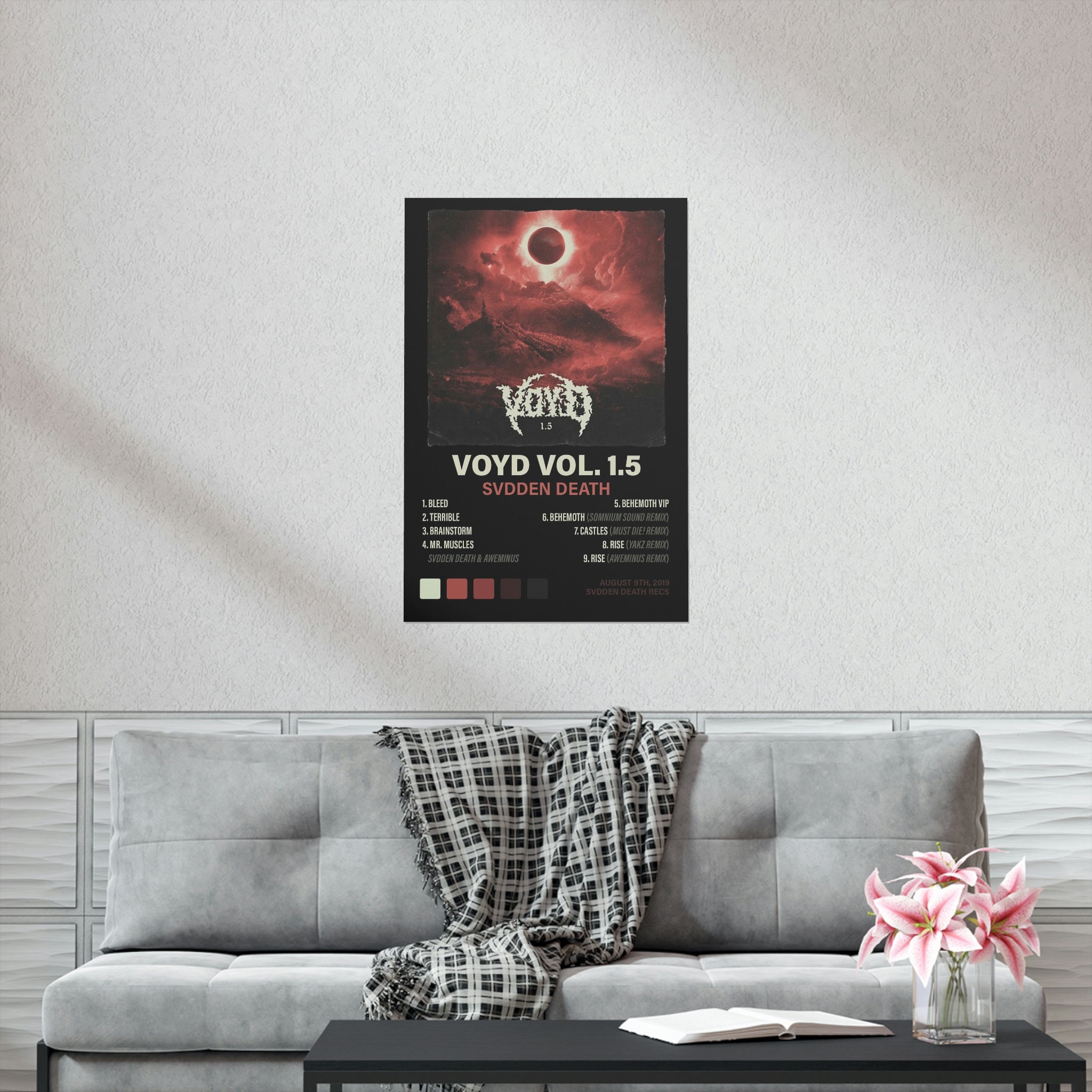 SVDDEN DEATH VOYD Vol. 1.5 album Poster Etsy