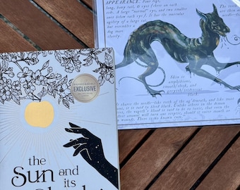 B&N Exclusive Signed &quot;The Sun and Its Shade&quot; with Art and Novella