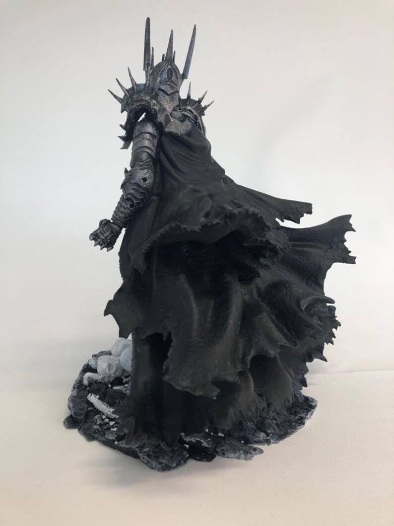 Photophore - NEMESIS NOW - Sauron - 33 cm - Résine - Argent - Décoration intérieure Photophore - NEMESIS NOW - Sauron - 33 cm - Résine - Argent - Décoration intérieure