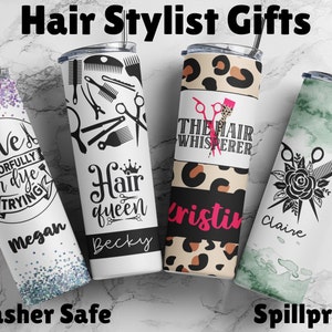 Hair Stylist Tumbler, 20oz Tumbler, 20oz Skinny Tumbler, Christmas Gift, Hair Stylist Gift, Cosmetologist Gift, Holiday Gift