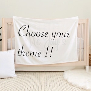 Custom blanket | Personalized Blanket | Newborn Blanket | Soft Blanket | Infant Blanket | Baby Gift|ToddlerBlanket