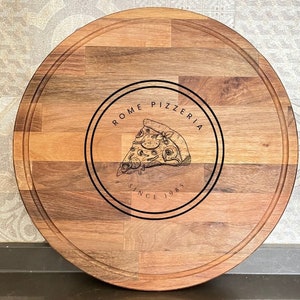 Custom Pizza Gifts For Women , Name Pizza Board, Restaurant Serving Food, Best Pizza Gifts, Pizza Lovers, Personalized Pizza Board
