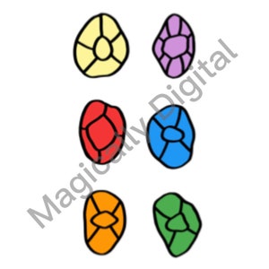 Avengers Infinity Stone SVG