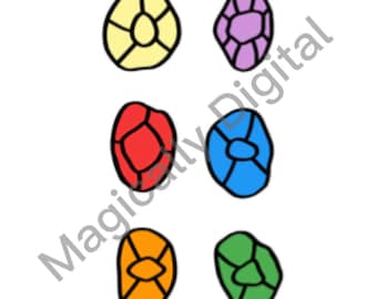 Avengers Infinity Stone SVG