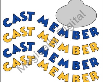 Miembro del elenco Wavy - SVG