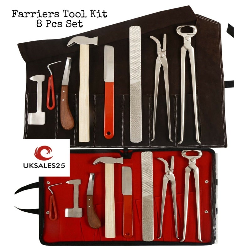 Professional Farriers Horse Tools and Trimming Tool Kits Etsy