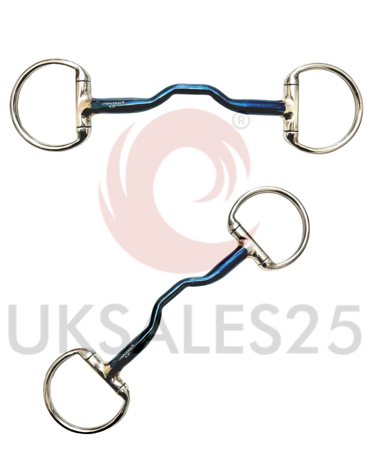thumbnail image 2 of Ultimate Contact' Comfort Snaffle - Eggbutt Snaffle - Blue Steel - Sweet Iron - Bits, Stirrups 2 of 13