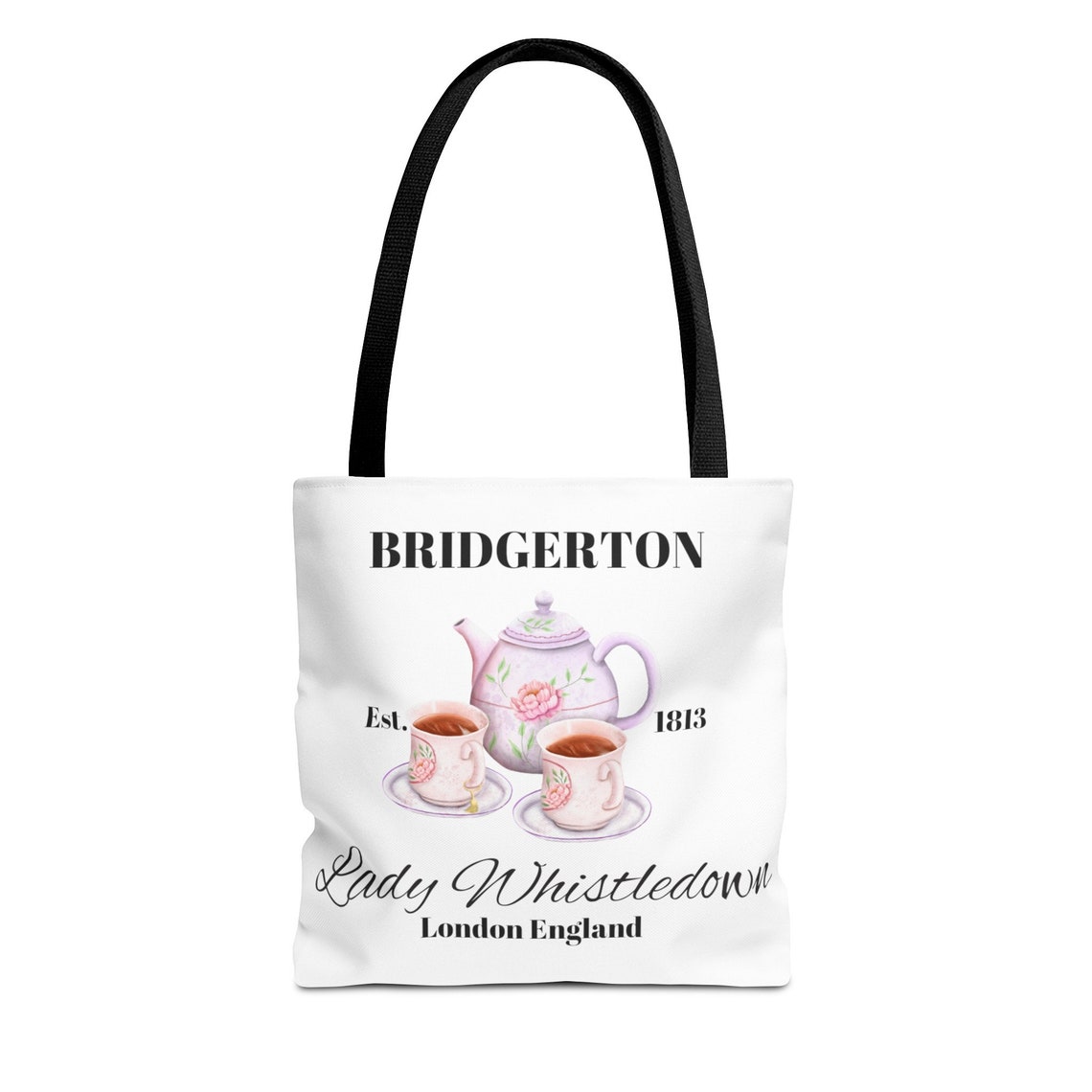 Bridgerton leather Tote Bag