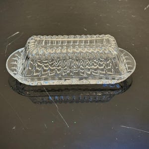 Vintage Royal Suite Butter Dish ~ Glass Mikasa Dish