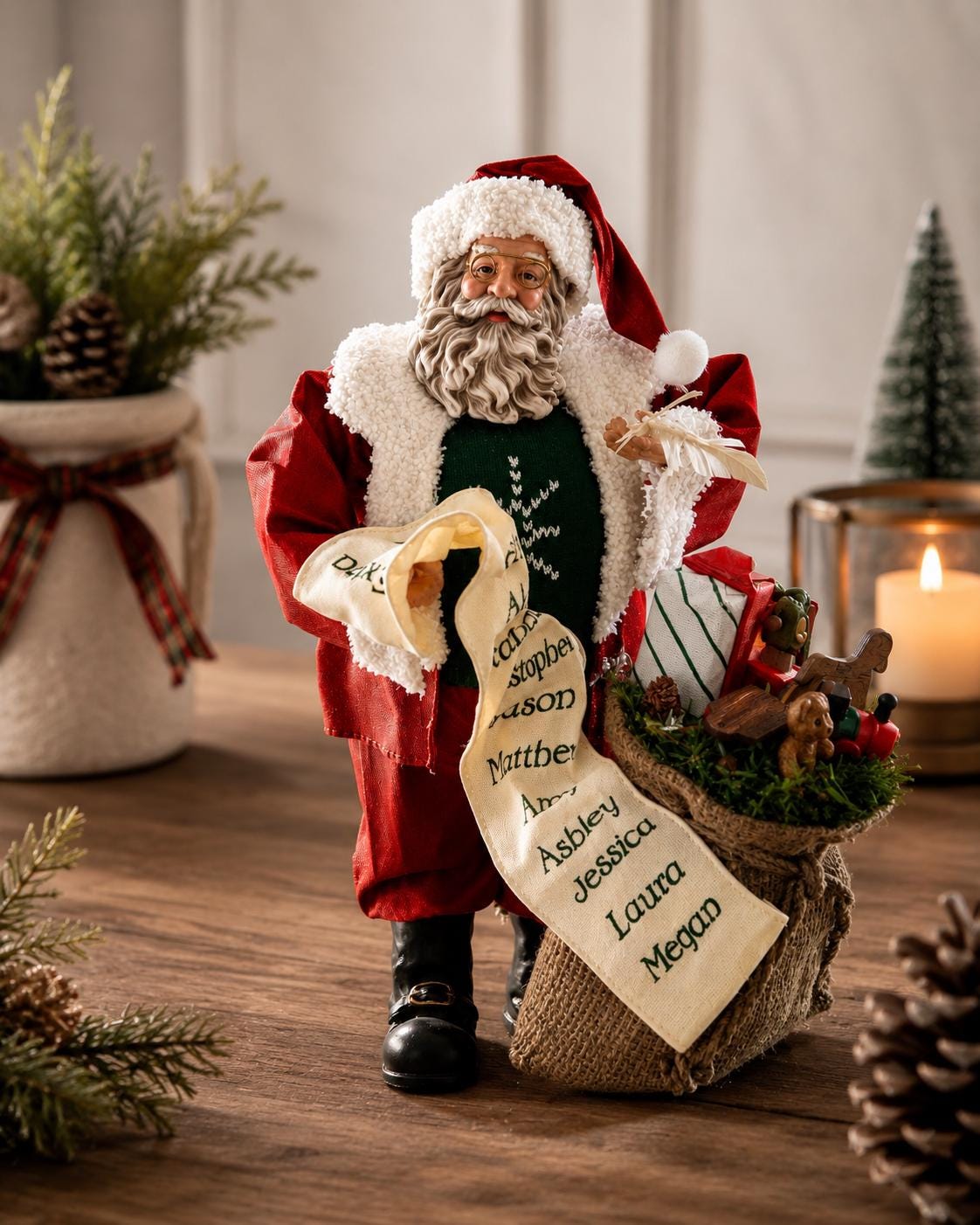 ♥️アンティーク サンタクロース NOEL Grandeur Noel Santa - Etsy
