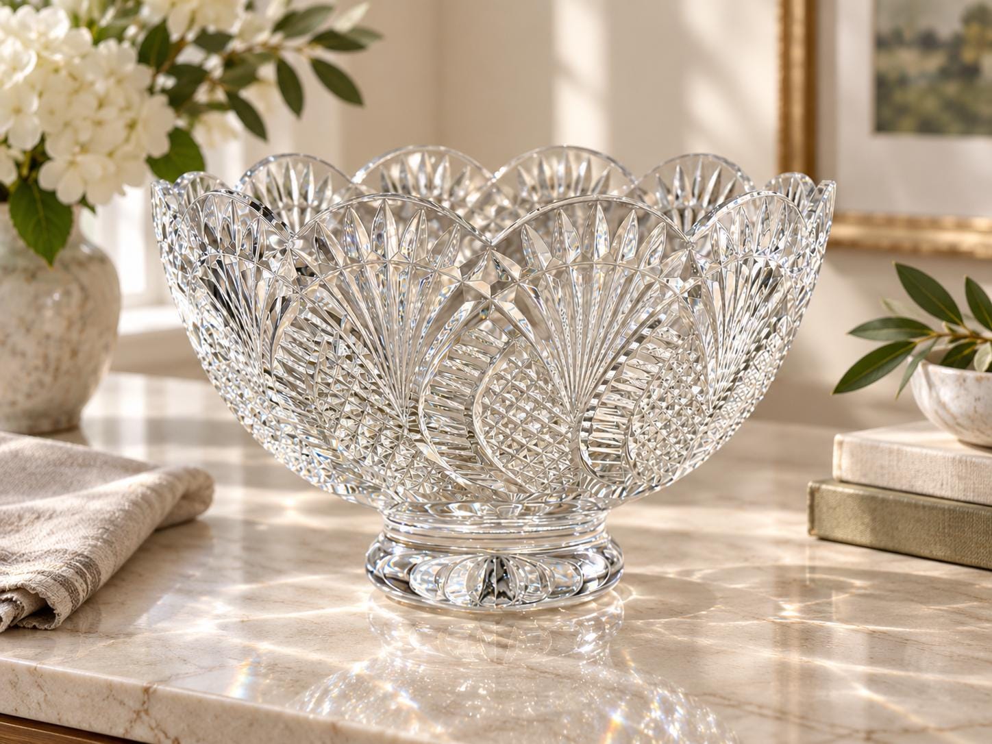 Waterford Crystal Seahorse Bowl - Etsy