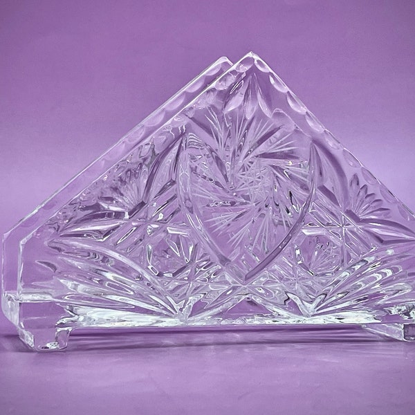 Crystal Napkin Holder Etsy