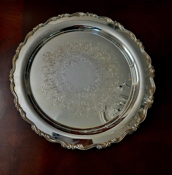 Oneida Silver Serving Tray ~ 17