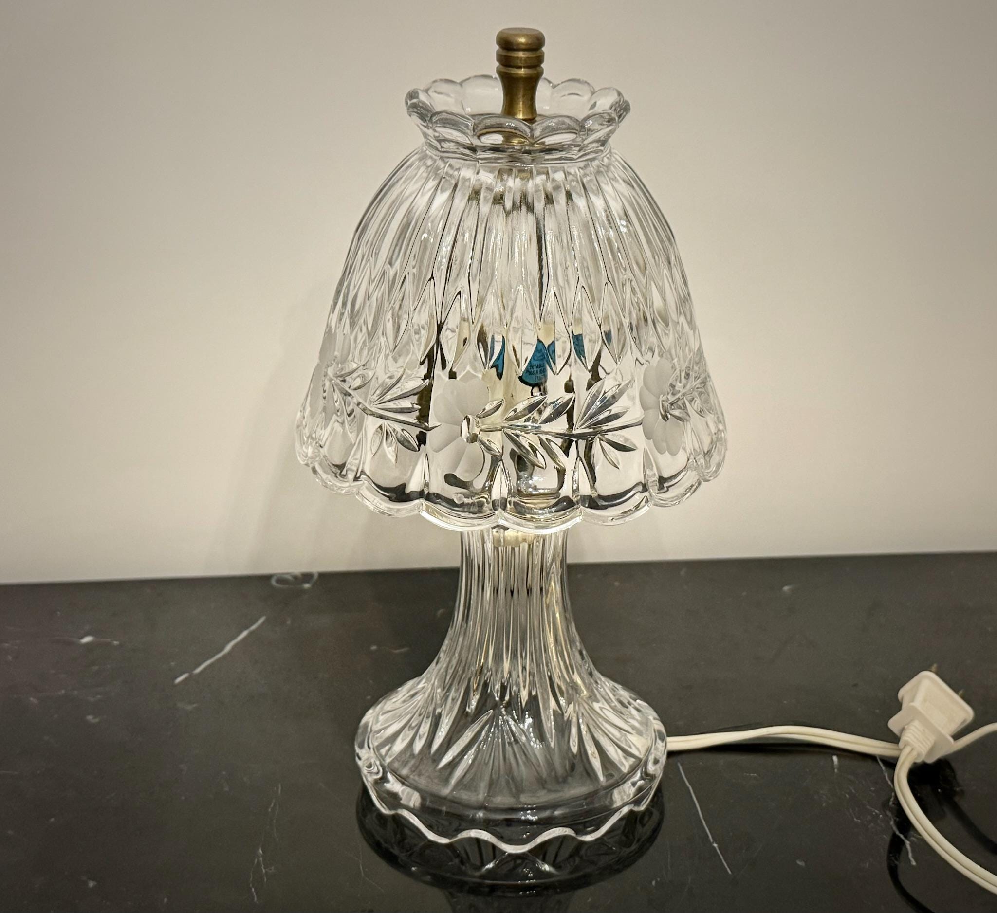 Waterford crystal lamp - Etsy 日本