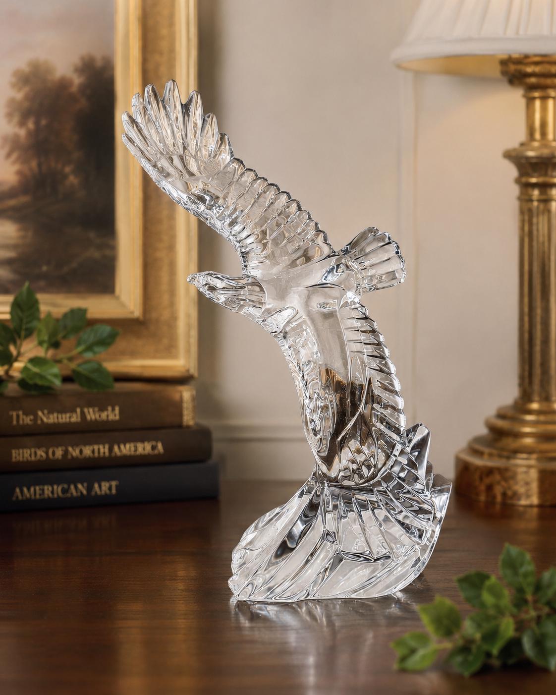 Crystal Glass Eagle - Etsy