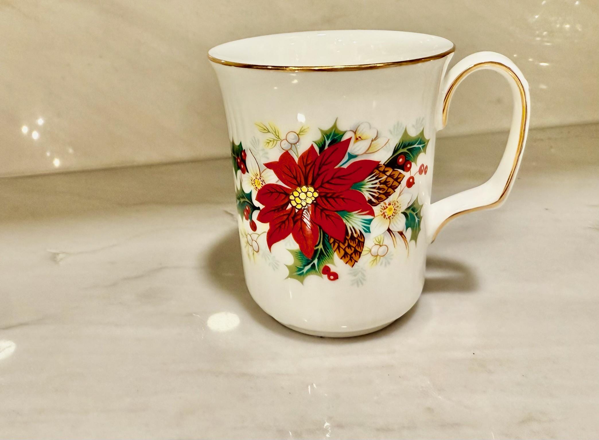Royal albert, poinsettia - Etsy 日本