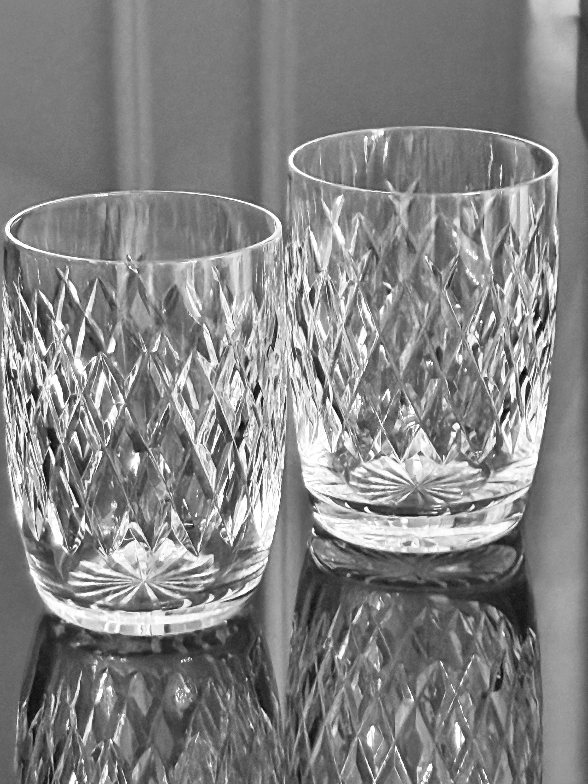 Vintage waterford crystal glasses - Etsy 日本